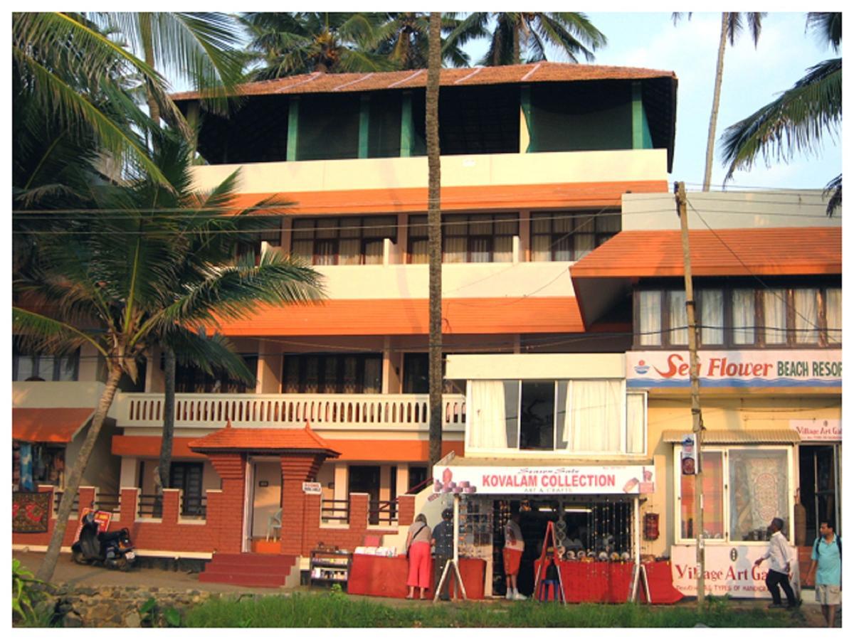 Seaflower Beach Resort Kovalam Dış mekan fotoğraf